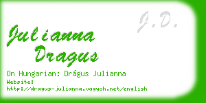 julianna dragus business card